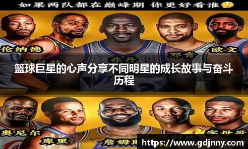 篮球巨星的心声分享不同明星的成长故事与奋斗历程